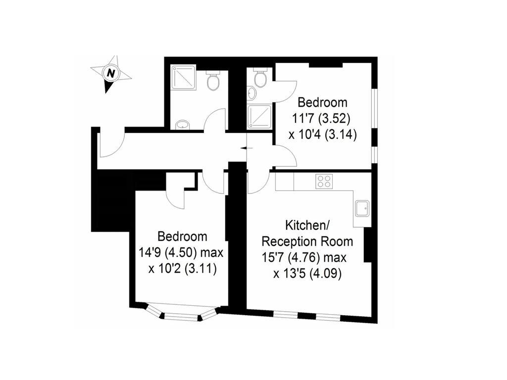 לונדון Camden Central - Boutique Apartment חדר תמונה